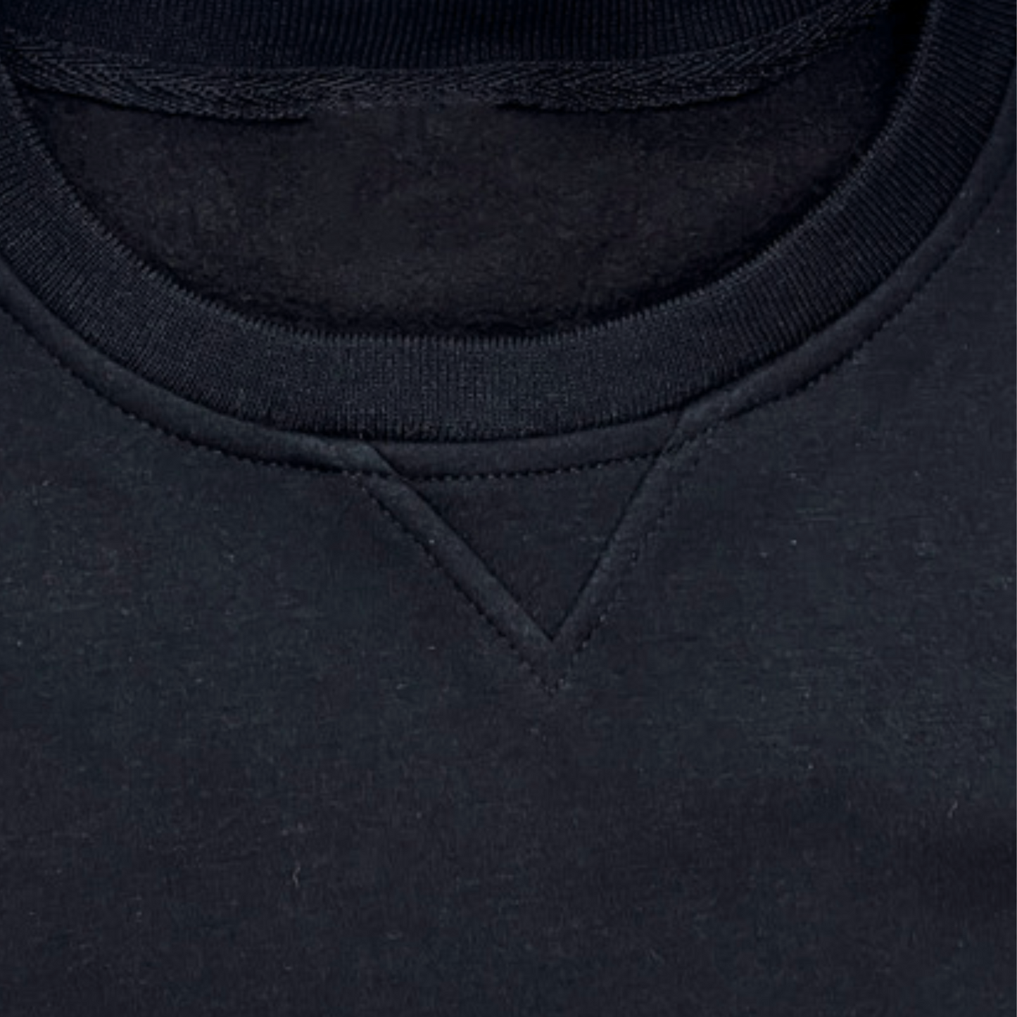Close-up Sweatshirt view showing polycotton blend suitable for DTF printing – Anza Print Kenya