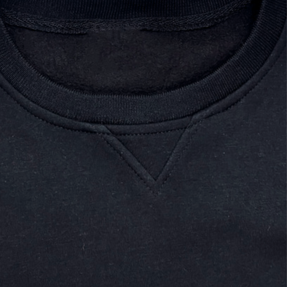 Close-up Sweatshirt view showing polycotton blend suitable for DTF printing – Anza Print Kenya